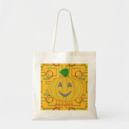 Bolsa Tote Pumpkin Laranja Halloween