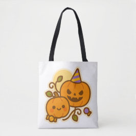 Bolsa Tote Pumpkin Pals - Kawaii Halloween