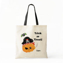 Pumpkin Pirate Halloween Trick ou Treche