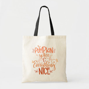 Bolsa Tote Pumpkin Spice e tudo de bom