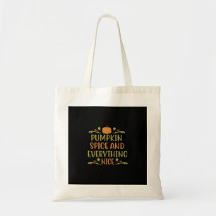 Bolsa Tote Pumpkin Spice E Tudo Que É Engraçado Slogan