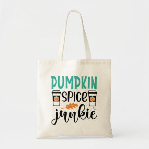 Bolsa Tote Pumpkin Spice Junkie Tote Bag