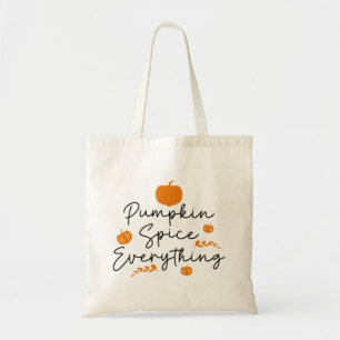 Bolsa Tote Pumpkin Spice Tudo