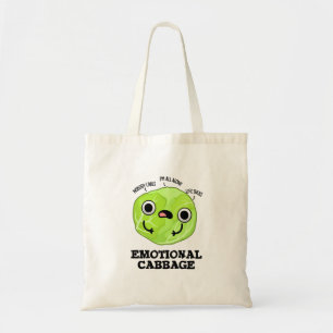 Bolsa Tote Pun De Veggie Engraçado E Emocional