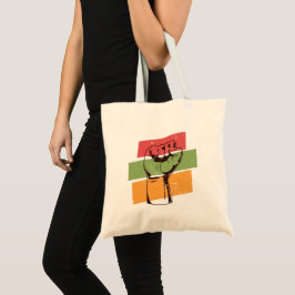 Bolsa Tote Punho do Poder Negro do BLM