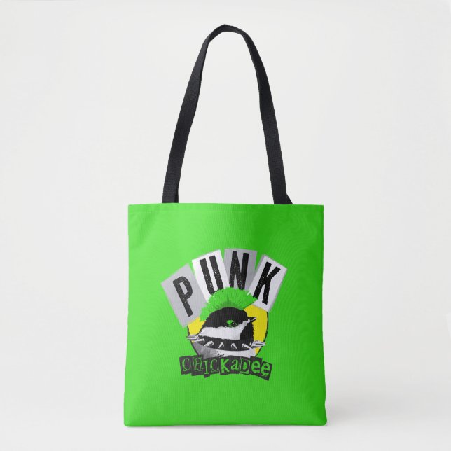 Bolsa Tote Punk Chickadee (Frente)