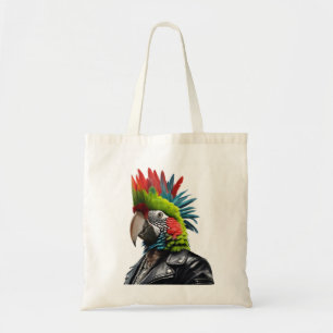 Bolsa Tote Punk Parrot