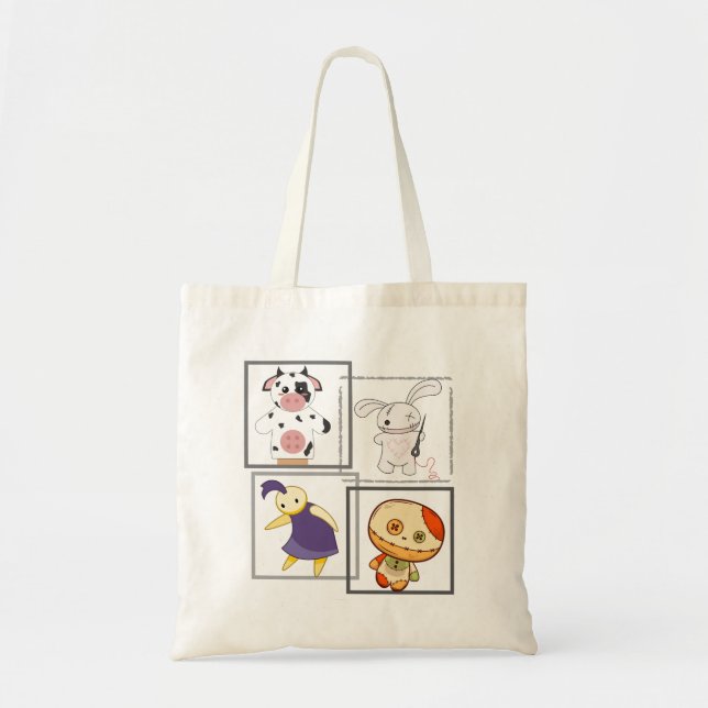 Bolsa Tote Puppets Show.w (Frente)