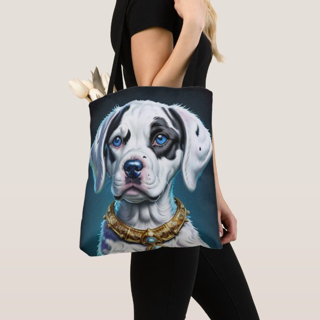 Bolsa Tote Puppy Love (Set 1): (Close Up)