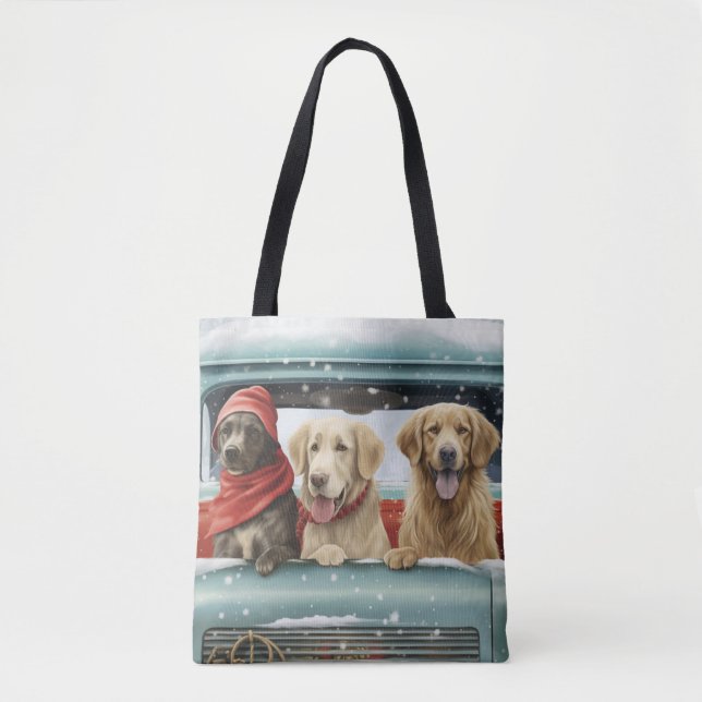 Bolsa Tote Pups de Férias (Frente)