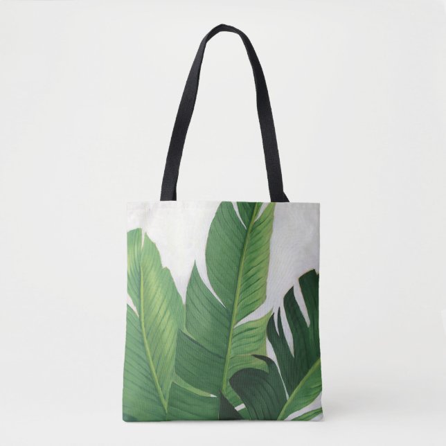 Bolsa Tote Pura Vida - Folhas Tropicais (Frente)