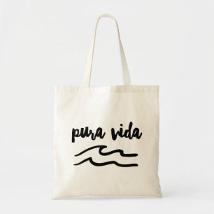 Bolsa Tote Pura Vida Wave Costa Rica Tote Bag