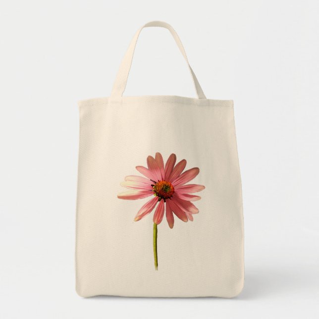 Bolsa Tote Purple Cone Flower Echinacea (Frente)
