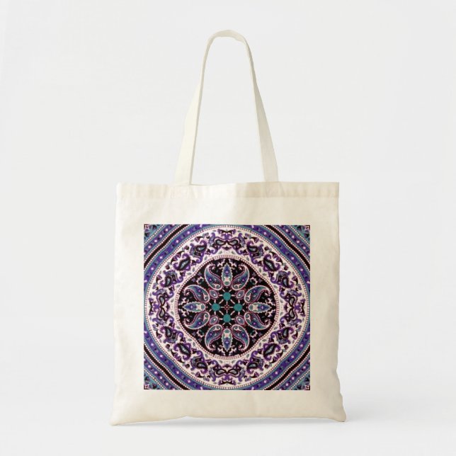 Bolsa Tote Purple Mandala (Frente)