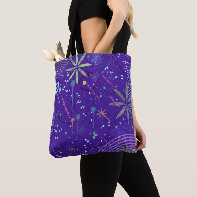 Bolsa Tote Purple Twilight Party (Close Up)