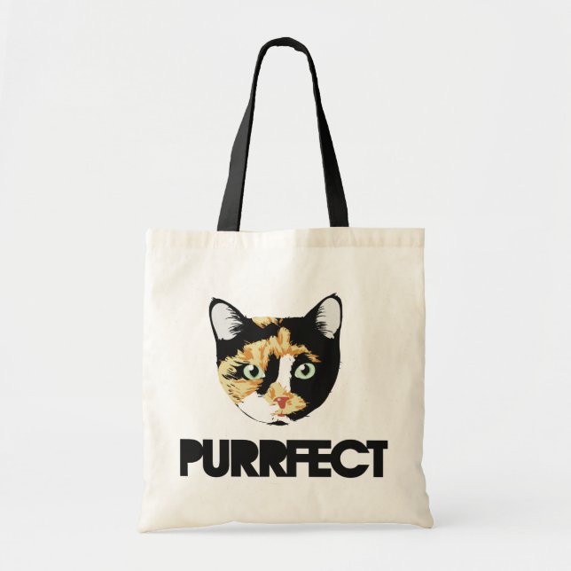 Bolsa Tote Purr gatinho (Frente)