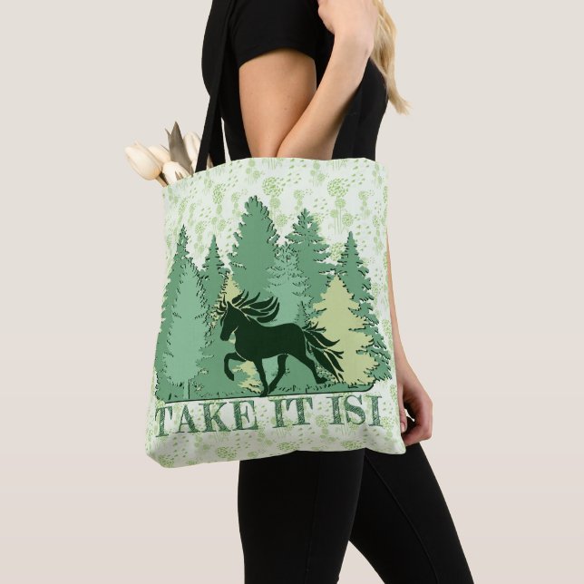 Bolsa Tote Pusteblume und take it Isi (Close Up)