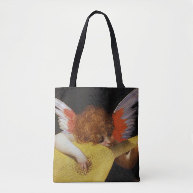 Bolsa Tote Putti, pintura de Angel Fiorentino (Frente)