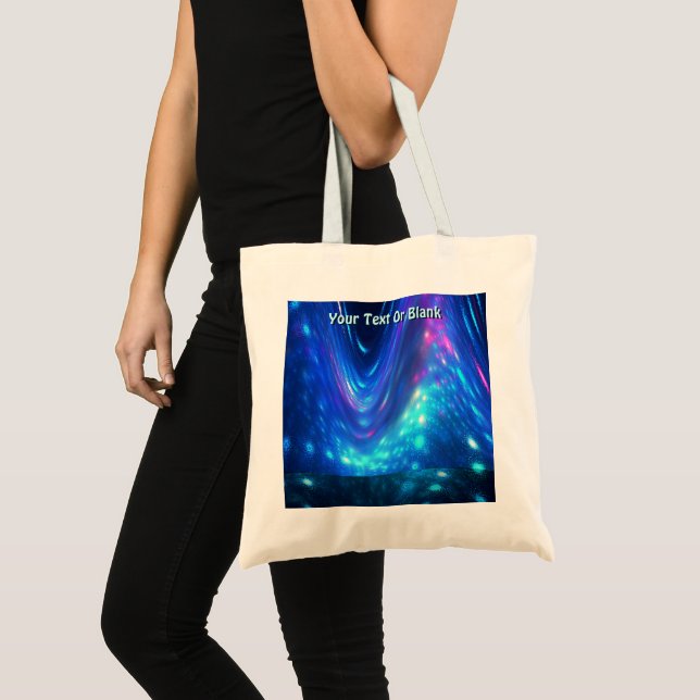 Bolsa Tote Qaanaaq - Luzes Nortes (Frente (produto))