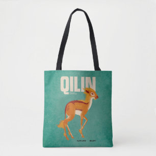 Bolsa Tote Qilin Vintage Graphic