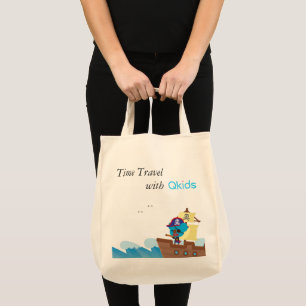 Bolsa Tote Qkids Koby & sacola de Momo