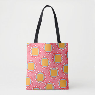 Bolsa Tote Quadrado Amarelo Dourado