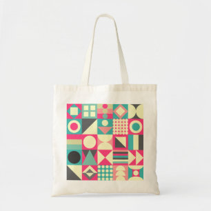 Bolsa Tote Quadrados Abstratos 110419