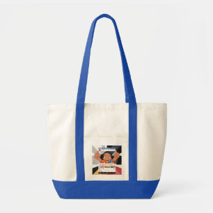 Bolsa Tote Quadro para Mídia Social Diversão Festa de Anivers