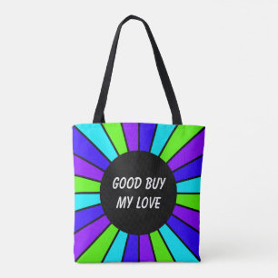 Bolsa Tote Quadro redondo 07 dos raios + seu backgr. & ideias