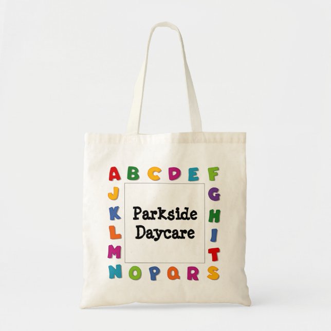 Bolsa Tote Quadros de Cartas (Frente)