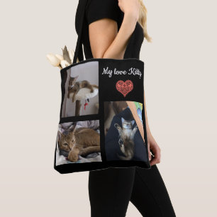 Bolsa Tote Quadros personalizados de quadrados personalizados