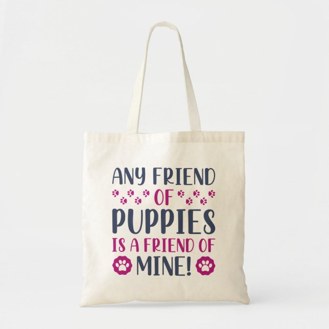 Bolsa Tote Qualquer Amigo De Cupas (Frente)