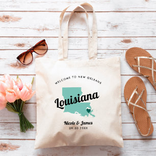 Bolsa Tote Qualquer Bag de Boas-vindas do Colar Louisiana,