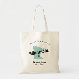 Bolsa Tote Qualquer Bag De Boas-Vindas Do Colorido Minnesota,