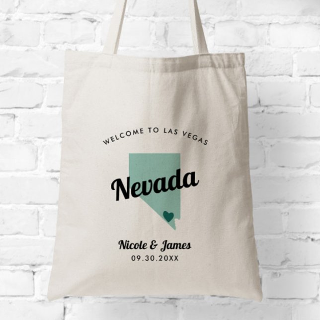 Bolsa Tote Qualquer Saco De Boas-Vindas De Destino De Nevada  (Criador carregado)