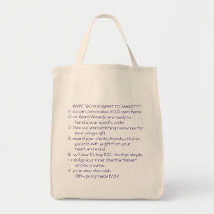 BOLSA TOTE QUALQUER UM, QUALQUER COISA UMA QUALQUER