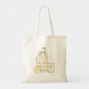 Bolsa Tote Quando A Vida Te Dá Limões Fazem Limonada