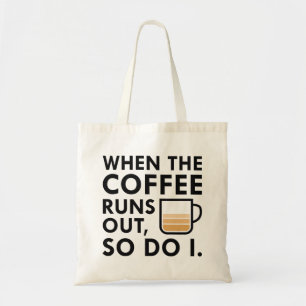 Bolsa Tote Quando O Café Sai