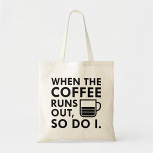 Bolsa Tote Quando O Café Sai