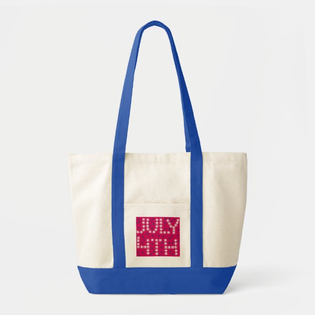 Bolsa Tote Quarta de julho (Frente)