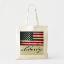 Bolsa Tote Quarto da liberdade do Grunge da sacola de julho