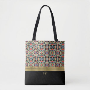 Bolsa Tote Quatro Cores Monograma