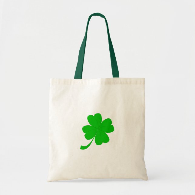 Bolsa Tote Quatro Folhas de Vestuário (Frente)