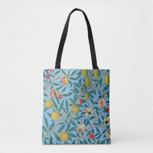 Bolsa Tote Quatro Frutas, padrão de William Morris