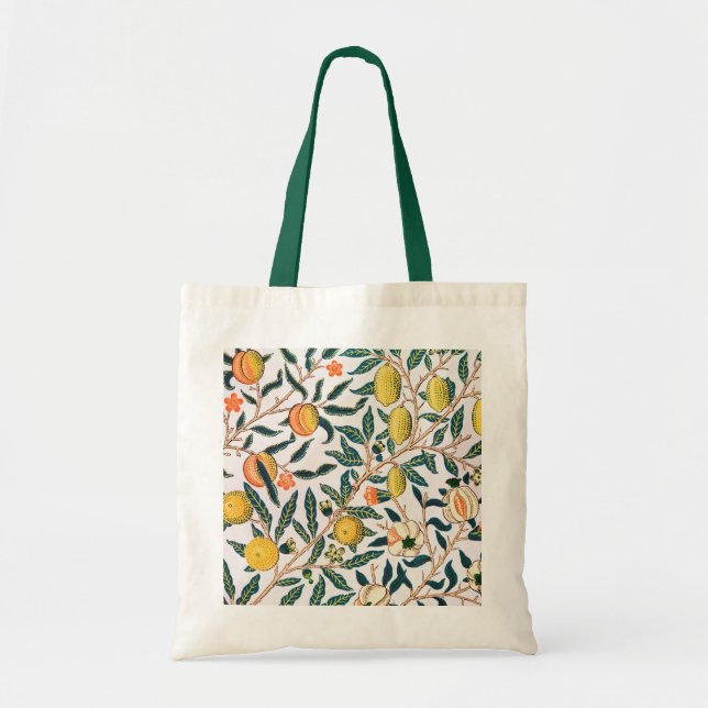 Bolsa Tote Quatro Frutas, William Morris (Frente)