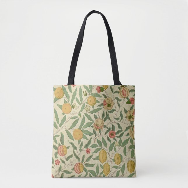 Bolsa Tote Quatro Frutas, William Morris (Frente)