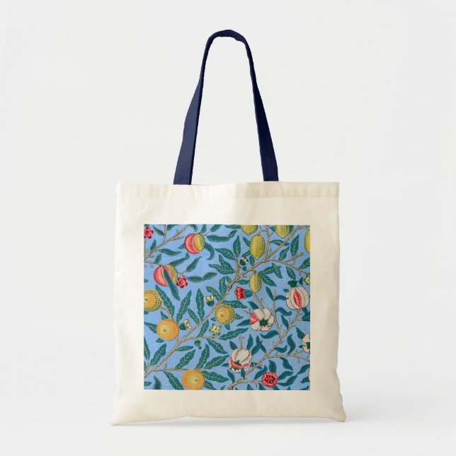 Bolsa Tote Quatro Frutas, William Morris (Frente)