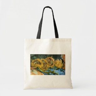 Bolsa Tote Quatro Girassóis Cortados por Vincent van Gogh
