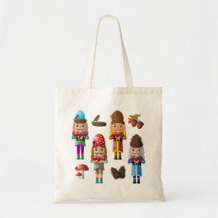 Bolsa Tote Quatro Sasons Woodland Nutcrackers Tote Bag