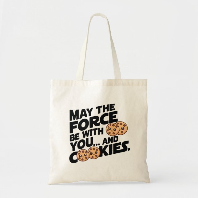 Bolsa Tote Que a força esteja com você e cozinheiros (Frente)